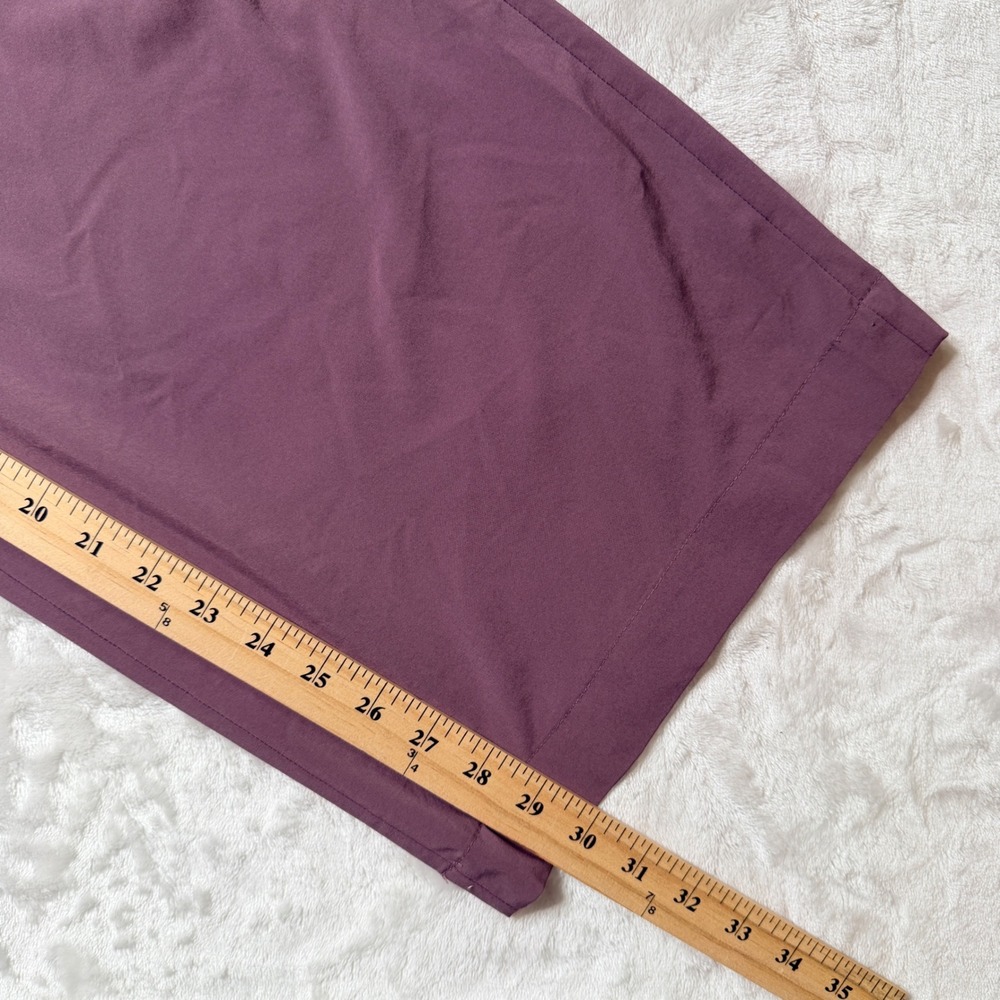 Athleta Brooklyn Heights Jumpsuit Plum Mauve Wide Leg Sleeveless Size 0 - Picture 9 of 16